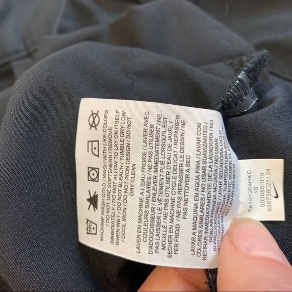 Nike golf black shorts size 10 - Picture 6 of 11